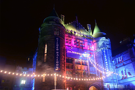 Teviot Row House During Festival